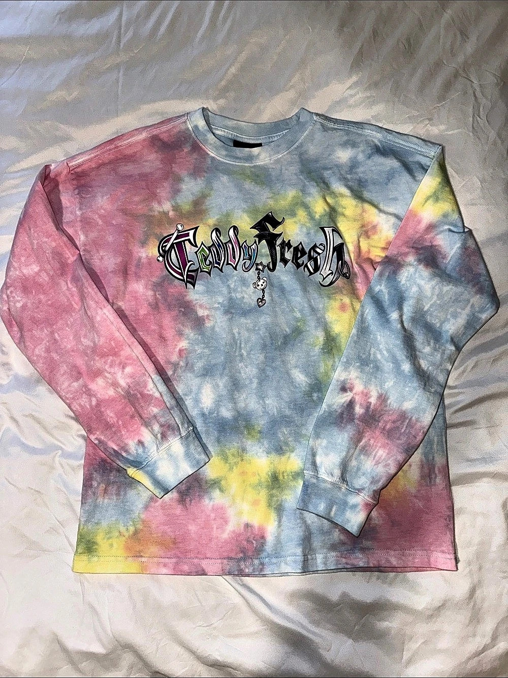 Teddy Fresh Tie-Dye Long Sleeve Size XS